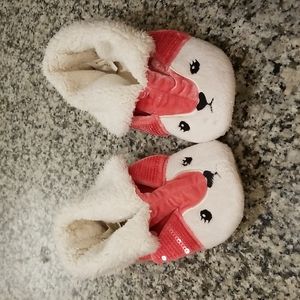 Girls Fox Slippers Cuddl Duds 2/3